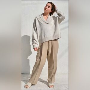 Zara | Cozy Cream Sweater, Size L